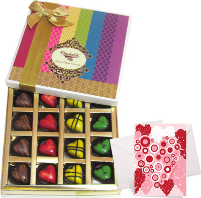 

Chocholik Greeting Card Gift Set