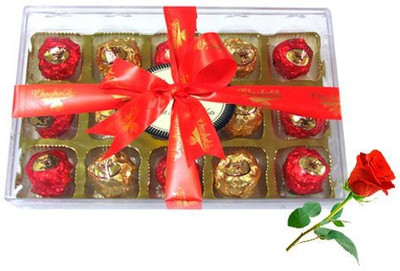 

Chocholik Artificial Flower Gift Set