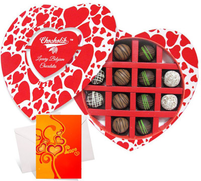 

Chocholik Greeting Card Gift Set