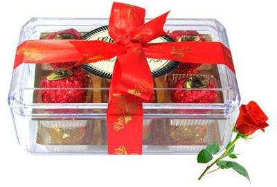 

Chocholik Artificial Flower Gift Set