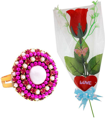 

Radha Krishna Shop Artificial Flower Gift Set