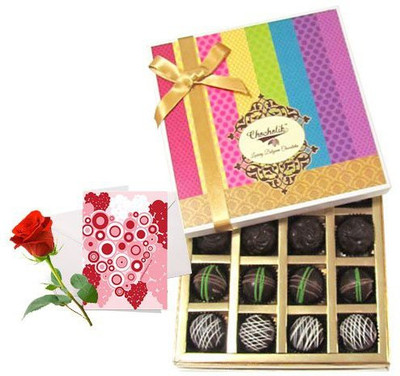 

Chocholik Greeting Card Gift Set