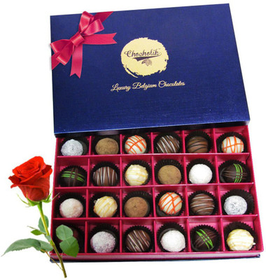 

Chocholik Artificial Flower Gift Set