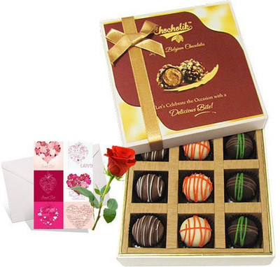 

Chocholik Greeting Card Gift Set