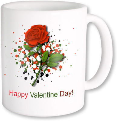 

PhotogiftsIndia happy valentine day 283 Ceramic Mug(325 ml), Multicolor