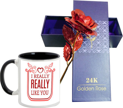 

AllUPrints Artificial Flower Gift Set