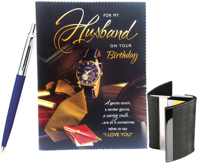 

Saugat Traders Greeting Card, Pen Gift Set