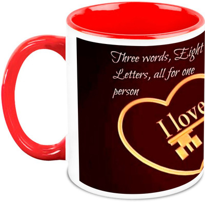 

Homesogood Everything For Love Ceramic Mug(325 ml)