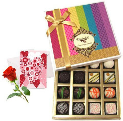 

Chocholik Greeting Card Gift Set