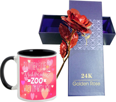 

AllUPrints Artificial Flower Gift Set