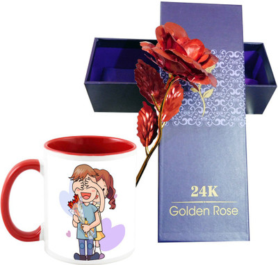 

AllUPrints Artificial Flower Gift Set