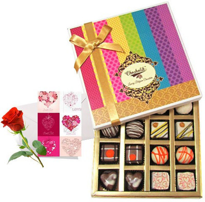 

Chocholik Greeting Card Gift Set