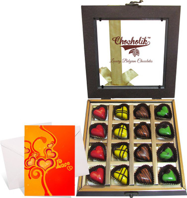 

Chocholik Greeting Card Gift Set
