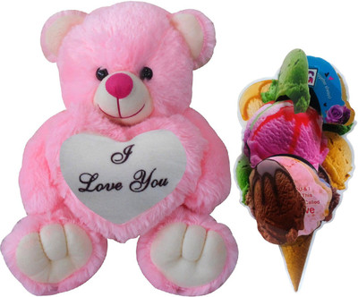 

Saugat Traders Greeting Card, Soft Toy Gift Set