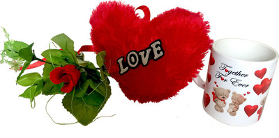 

Luxury Gifts By Nikki Mug, Artificial Flower, Soft Toy Gift Set