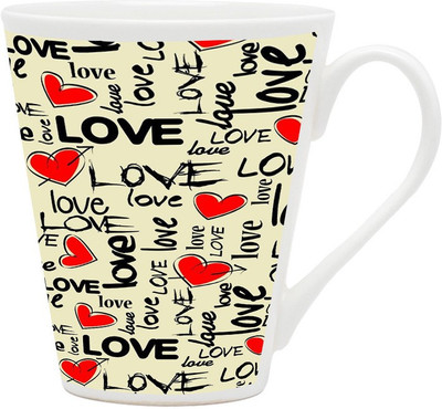 

Homesogood Valentine's Day Love Quotes Ceramic Mug(355 ml)