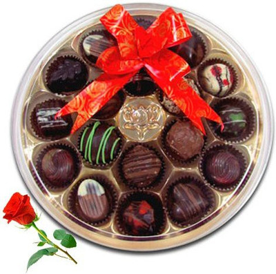 

Chocholik Artificial Flower Gift Set
