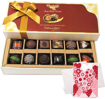 

Chocholik Greeting Card Gift Set