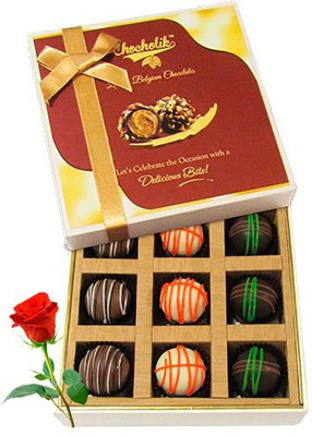 

Chocholik Artificial Flower Gift Set