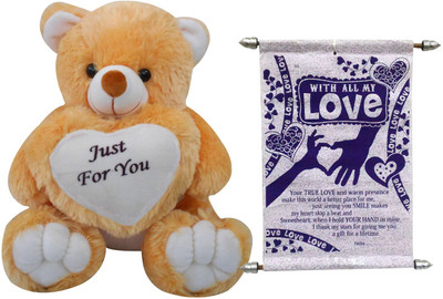 

Saugat Traders Soft Toy, Greeting Card Gift Set
