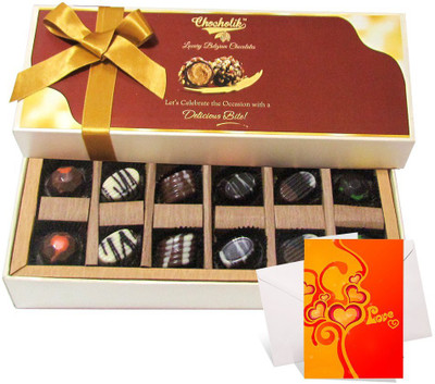 

Chocholik Greeting Card Gift Set