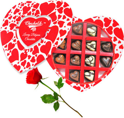 

Chocholik Artificial Flower Gift Set