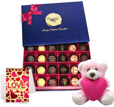 

Chocholik Greeting Card Gift Set