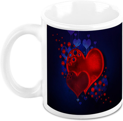 

Homesogood Radiating Love On Valentine's Day Ceramic Mug(325 ml)