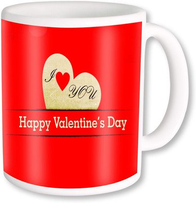 

PhotogiftsIndia happy valentine day 254 Ceramic Mug(325 ml), Multicolor