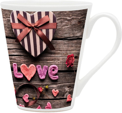 

Homesogood Gift For My Valentine Ceramic Mug(355 ml)