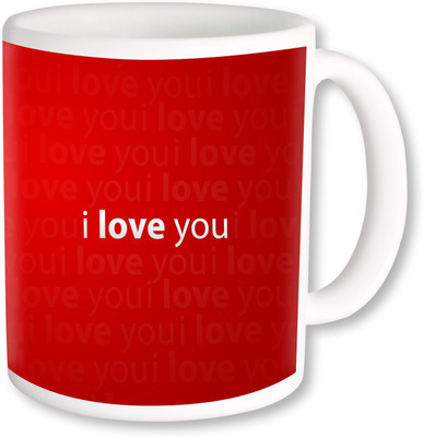 

PhotogiftsIndia I Love You 01 Ceramic Mug(325 ml), Multicolor