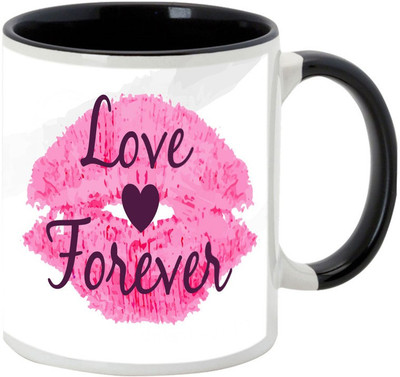 

AllUPrints Be My Life My Love Black Ceramic Mug(325 ml)