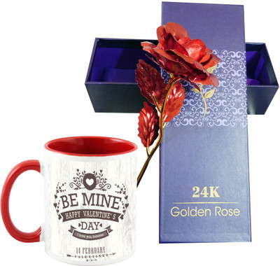 AllUPrints Artificial Flower Gift Set