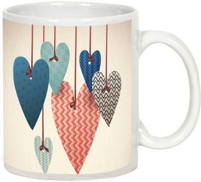 

AllUPrints Symbol Of Love White Ceramic Mug(325 ml)