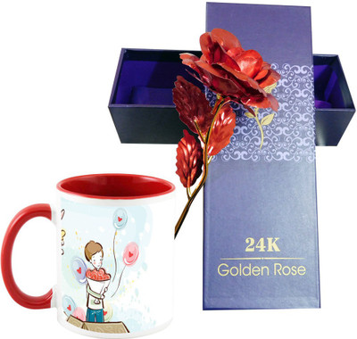 

AllUPrints Artificial Flower Gift Set