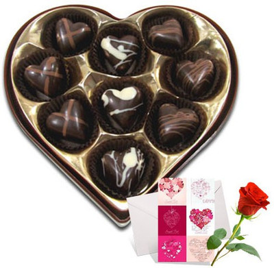 

Chocholik Greeting Card Gift Set