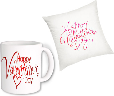 

PhotogiftsIndia Cushion, Mug Gift Set