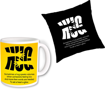 

PhotogiftsIndia Cushion, Mug Gift Set