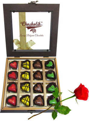 

Chocholik Artificial Flower Gift Set