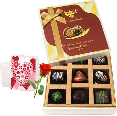 

Chocholik Greeting Card Gift Set