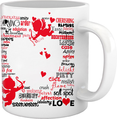 TIED RIBBONS Coffee#6 Ceramic Coffee Mug(300 ml)