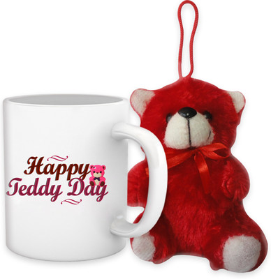 

Tied Ribbons Mug, Soft Toy Gift Set