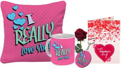 

SKY TRENDS Artificial Flower Gift Set