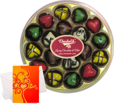

Chocholik Greeting Card Gift Set