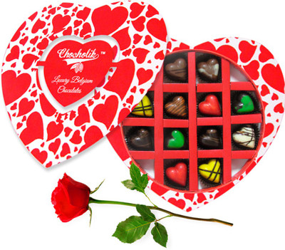 

Chocholik Artificial Flower Gift Set