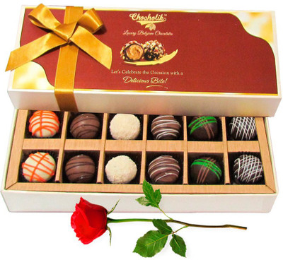

Chocholik Artificial Flower Gift Set