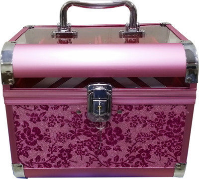 

Pride Star Crown to store cosmetics Vanity Box(Royal Pink)