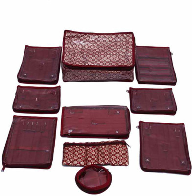 

Kuber Industries Locker Jewellery Vanity Box(Maroon)