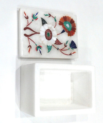 

Stonearts Marble Jewellery Box Vanity Box(White)