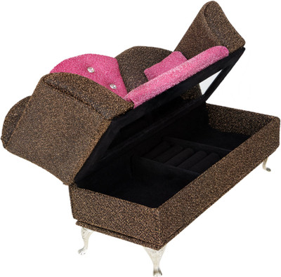 

Avenue Designer Sofa Vanity Box Makeup, Jewellery Vanity Box(Multicolor)